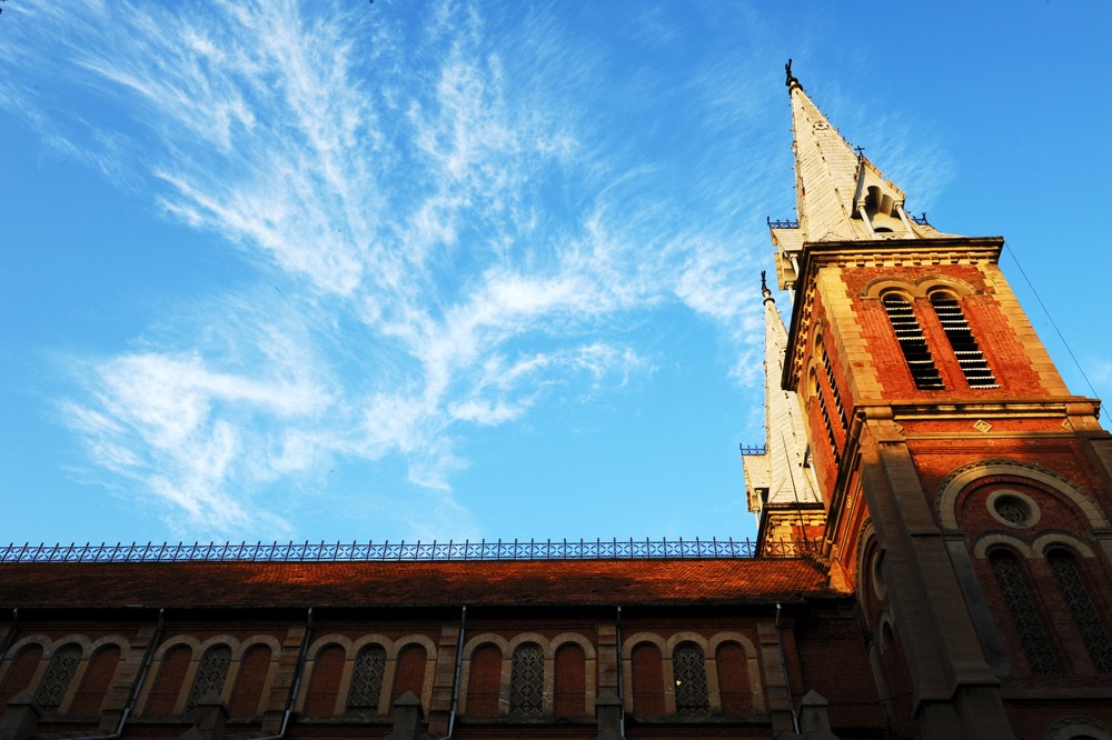 Notre-Dame Basilica is still well-preserved. (Photo: SGGP)